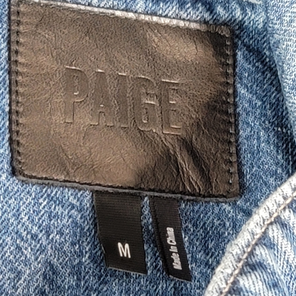 PAIGE Jeans Jacket size M - Picture 6 of 12
